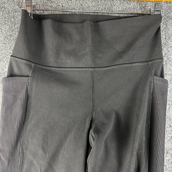 Athleta Salutation Stash Pocket II Cutout Womens MT Compression Pants Yoga - Picture 3 of 8